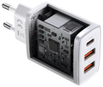 Зарядное устройство Baseus 30W 2USB + Type-C 3в1