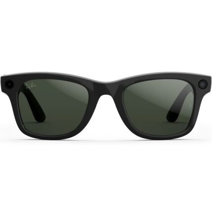 Умные очки Ray-Ban Wayfarer GEN2 RW4012 Shiny Black / Tranz Graphit Green (M) 601/1M50