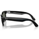 Умные очки Ray-Ban Wayfarer RW4006 Shiny Black / G15 Green (M) 601/7150
