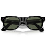 Умные очки Ray-Ban Wayfarer RW4006 Shiny Black / G15 Green (M) 601/7150