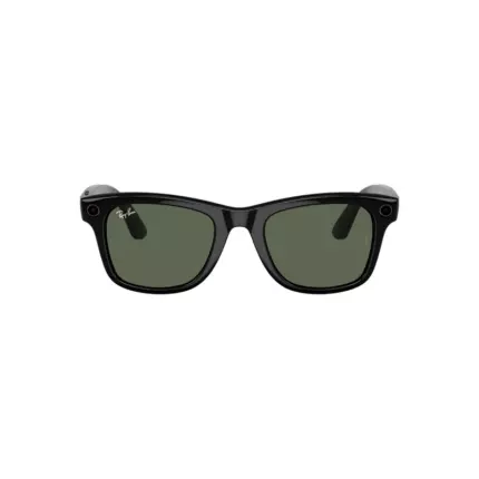 Умные очки Ray-Ban Wayfarer RW4008 Shiny Black / G15 Green (L) 601/7150