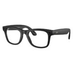 Умные очки Ray-Ban Wayfarer RW4008 Shiny Black / G15 Green (L) 601/7150