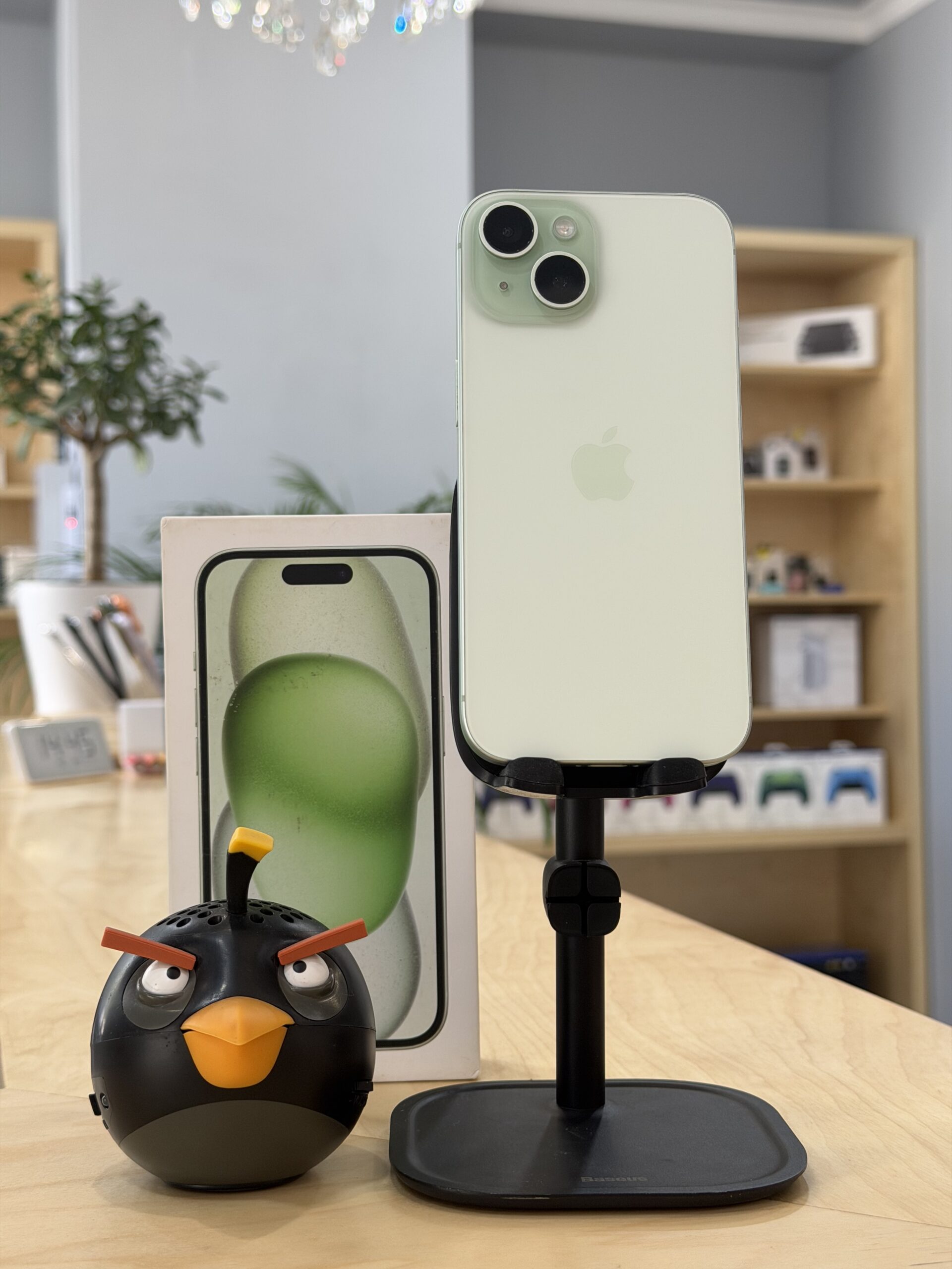 iPhone 15 128gb Green ( Б/У ) АКБ - 82% iPhone 15 128gb Green ( Б/У ) АКБ - 82%