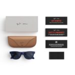 Умные очки Ray-Ban Wayfarer (Gen 2) Shiny Cosmic Blue Clear/Sapphire Transitions (M)