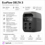 Cолнечная панель складная облегченная двусторонняя EcoFlow 220 Вт