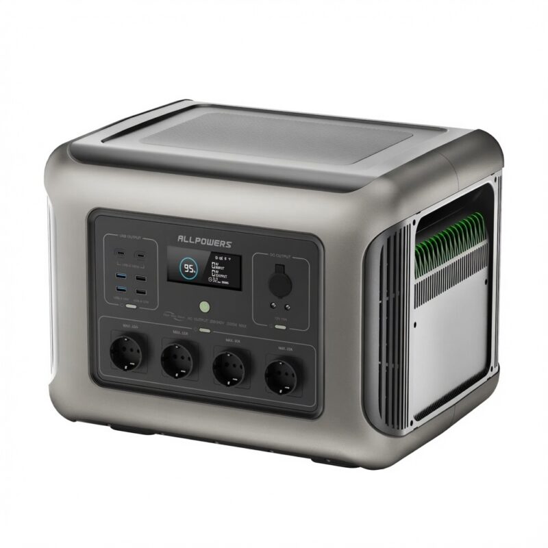 Портативная Зарядная Станция AllPowers R2500 V2 1920 Вт·ч, 2500 Вт (пик 5000 Вт)