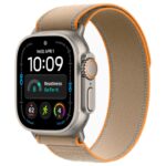 Apple Watch Ultra 4 49mm Natural Titanium Case with Sand Trail Loop